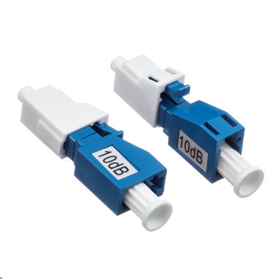 Maschio di fibra ottica dell'attenuatore blu di colore 5db al tipo femminile della spina