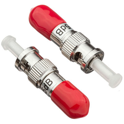maschio ottico della st dell'attenuatore della fibra di 6dB 7dB 10dB alla femmina per FTTH