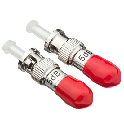 maschio ottico della st dell'attenuatore della fibra di 6dB 7dB 10dB alla femmina per FTTH