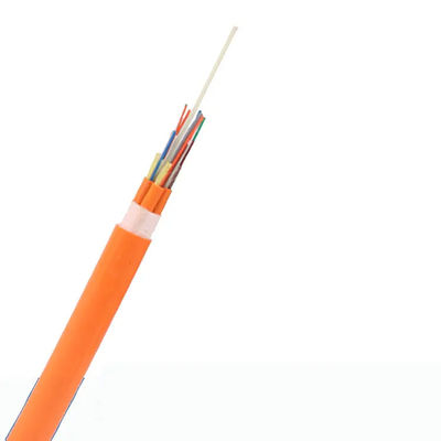 Un cavo a fibre ottiche dell'interno OM3/cavo dei 12 centri di FTTH di distribuzione di fibra ottica