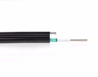 Cavo armato su misura del filo di acciaio, il centro del cavo a fibre ottiche 4 con la guaina del PE