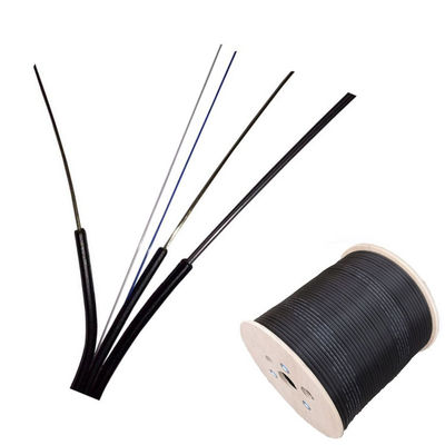 Tipo all'aperto su misura colore nero del cavo flessibile G657A1 G657A2 di FTTH