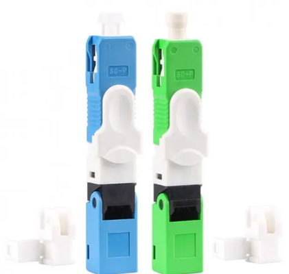 Connettore a fibra ottica su misura, connettore veloce RoHS dello Sc compiacente