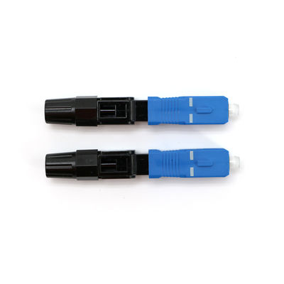 Connettore veloce ottico della fibra blu di colore MP per la telecomunicazione di FTTH CATV