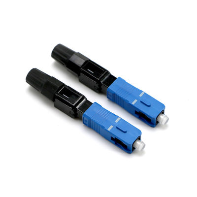 Connettore veloce ottico della fibra blu di colore MP per la telecomunicazione di FTTH CATV