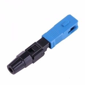 Connettore veloce a fibra ottica pre installato Signlemode misto dello Sc di FTTX 50/125 di 9/125