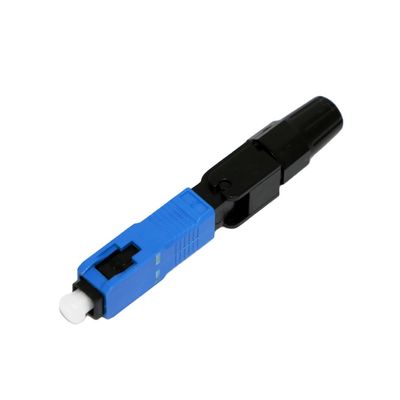 Connettore a fibra ottica rapido dello Sc APC impermeabile per l'attrezzatura di telecomunicazioni di FTTH
