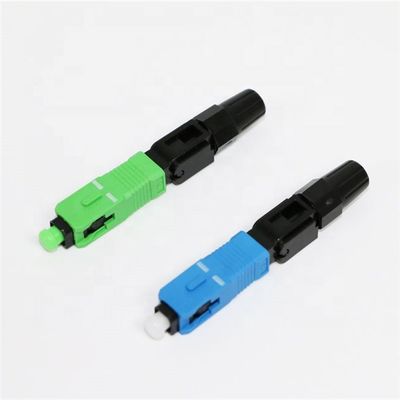 Sc veloce a fibra ottica su misura APC del connettore con il tipo di cavo duplex semplice