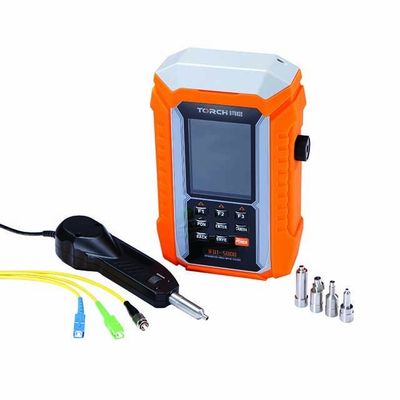 Misuratore di potenza a fibra ottica arancio tutto di colore FTTH in uno con 3,5&quot; schermo