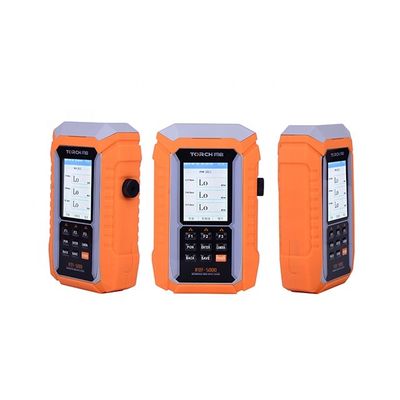 Misuratore di potenza a fibra ottica arancio tutto di colore FTTH in uno con 3,5&quot; schermo
