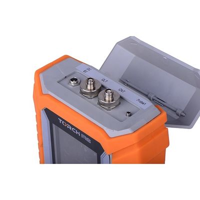 Misuratore di potenza a fibra ottica arancio tutto di colore FTTH in uno con 3,5&quot; schermo