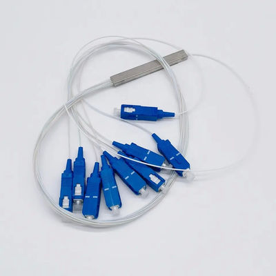 Separatore FTTH 1x8 di Mini Steel Tube Fiber Optic per televisione via cavo