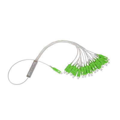 Micro Sc APC di Mini Module Fiber Optic Splitter FTTH 1x6 con la lunghezza d'onda 1260nm