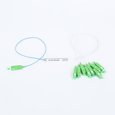 Micro Sc APC di Mini Module Fiber Optic Splitter FTTH 1x6 con la lunghezza d'onda 1260nm