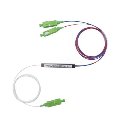 Tipo d'acciaio a fibra ottica della metropolitana del separatore 1x2 dello SpA di FTTH micro con il connettore dello Sc