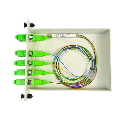 separatore a fibra ottica su misura, separatore dello SpA della cassetta 1X32 con il connettore dello Sc UPC