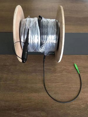 Soluzione su misura di FTTH, cavo flessibile della fibra per diretto aereo sepolto