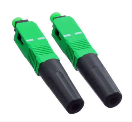 Connettore a fibra ottica rapido dello Sc APC impermeabile per l'attrezzatura di telecomunicazioni di FTTH