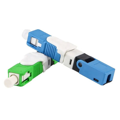 Modo a fibra ottica veloce del connettore APC OS1 OS2 dello Sc FC LC di MP singolo