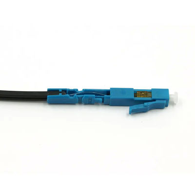 Connettore a fibra ottica di colore blu, connettore veloce di LC UPC per il CCTV di FTTH CATV