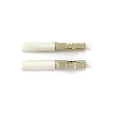 Connettore rapido della fibra ottica di FTTH LC misto con colore beige verde blu