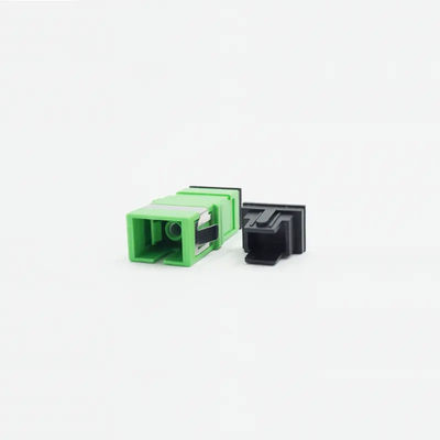 Colore verde a fibra ottica dello Sc UPC APC dell'adattatore del duplex di singolo modo