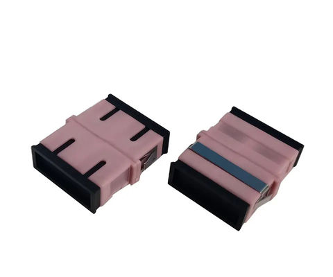 Materiale blu del PC di colore dell'adattatore dello Sc UPC del duplex a fibra ottica di singolo modo