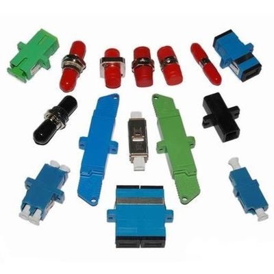 Materiale trasparente dell'ABS dell'accoppiatore di fibra ottica dello Sc APC per FTTH