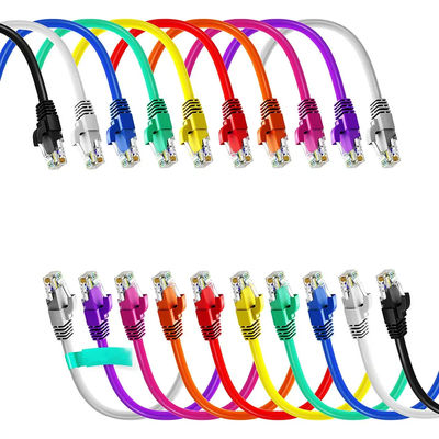 Cavo su misura della toppa di Ethernet, gatto 6 del cavo di toppa Rj45 per il computer