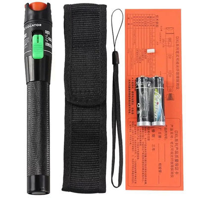 Accessori su misura del cavo a fibre ottiche 650nm, Localizzatore visivo di guasti tipo penna 30mw
