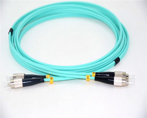 OM3 Assemblaggio di cavi in fibra ottica Jumper o patchcord 5,0 mm