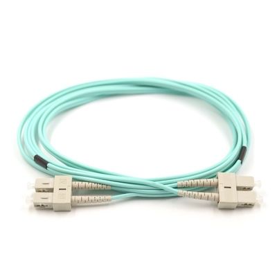 OM3 Assemblaggio di cavi in fibra ottica Jumper o patchcord 5,0 mm