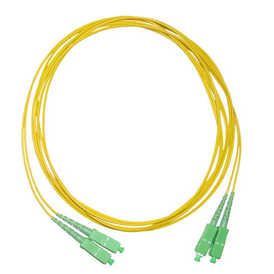 Cable di patch in fibra ottica su misura PVC 2.0mm 3.0mm ≤85%RH Umidità
