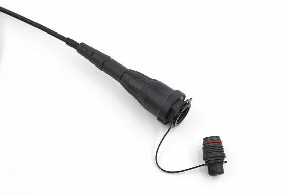 Fibra ottica del filo di acciaio Strength Member Fibre ottica del filo di aramide OS2 Efficiente