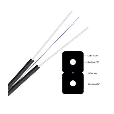 Cavo a caduta di fibra ottica di lunghezza d'onda resistente 300N 850nm per connettività ad alta velocità