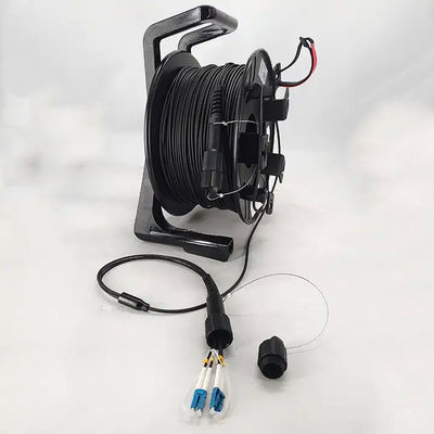 Cable di fibra ottica portatile da campo 500 metri