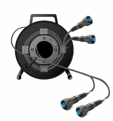 PC Plastic PCD380 Disponibile Tactical Fiber Optic Cable Roller Incrempabile Cable Empty Drum Reel